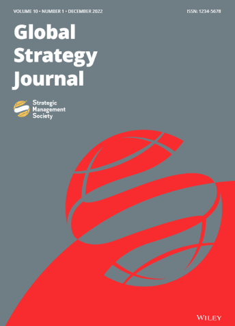global-strategy-journal-img Global Strategy Journal cover