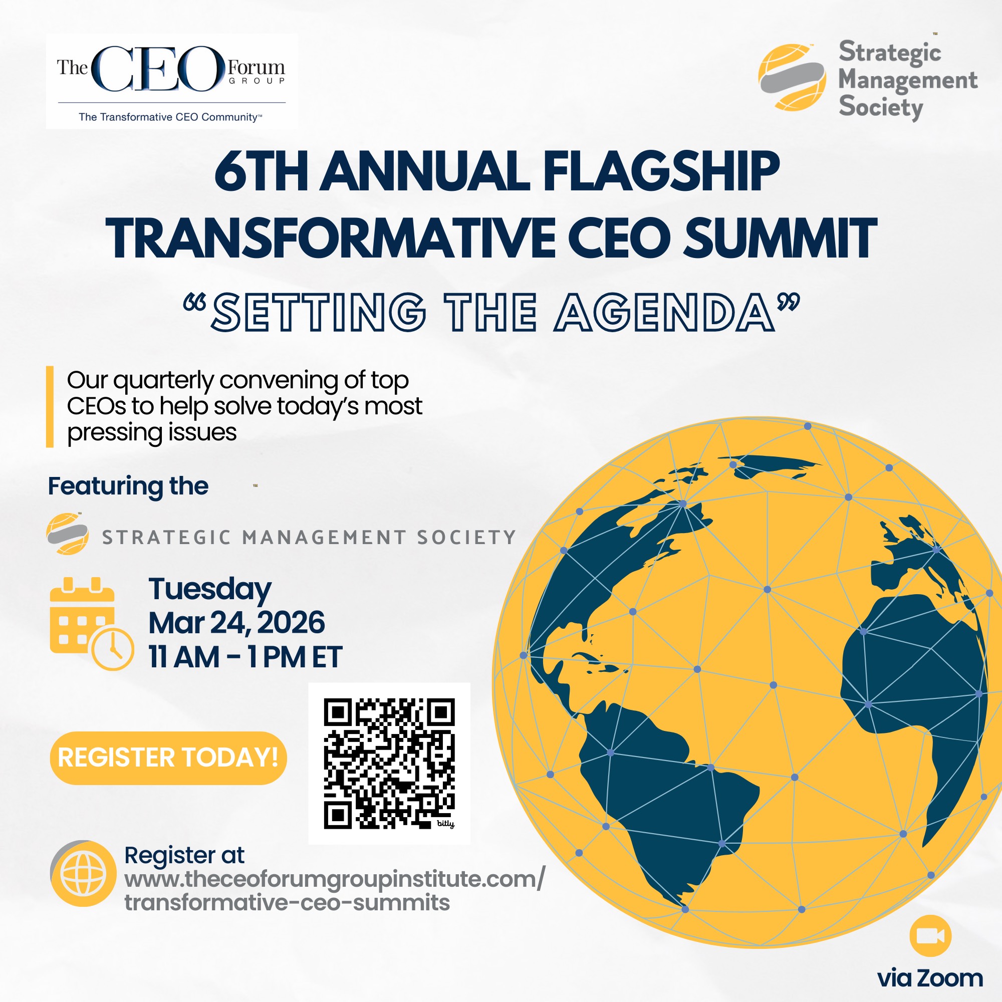 The 6th Annual Flagship Transformative CEO Summit – SMS