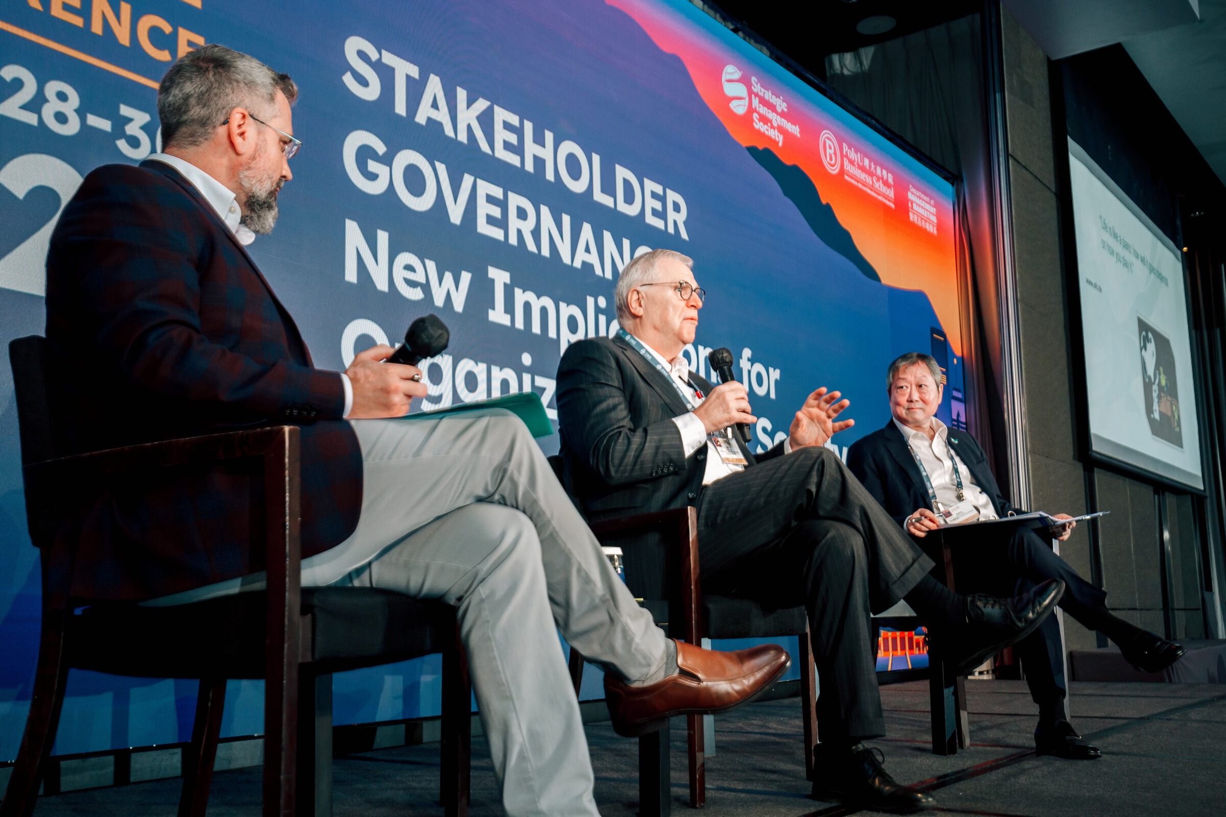 Panelists at SMS Hong Kong.